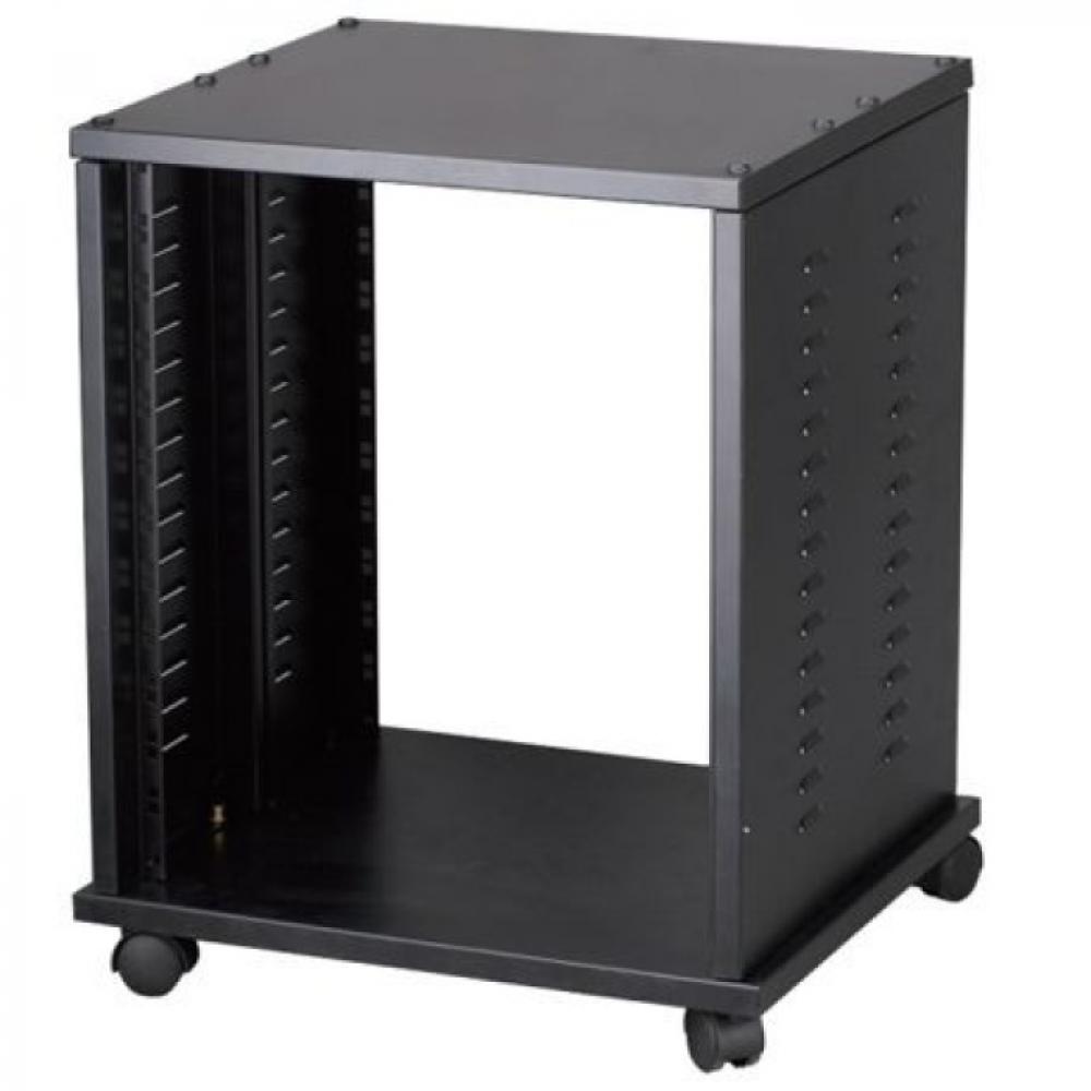 

Рэковая стойка-шкаф NordFolk NRS16U, Черный