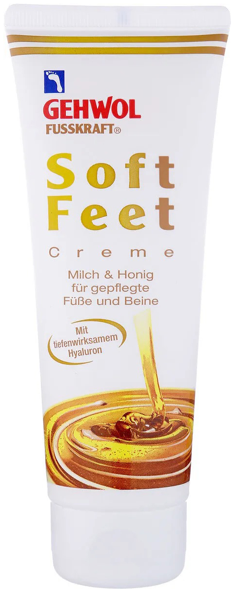 

Шёлковый крем Молоко и мёд с гиалуроновой кислотой Soft Feet