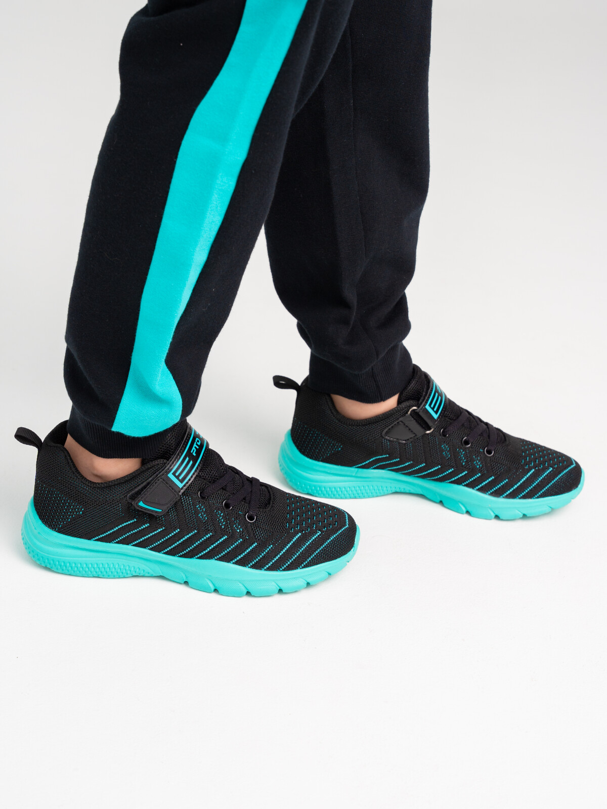 Кроссовки для мальчиков PlayToday, голубой,черный, 34