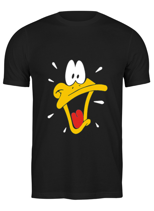 Футболка мужская Printio Daffy duck черная 3XL