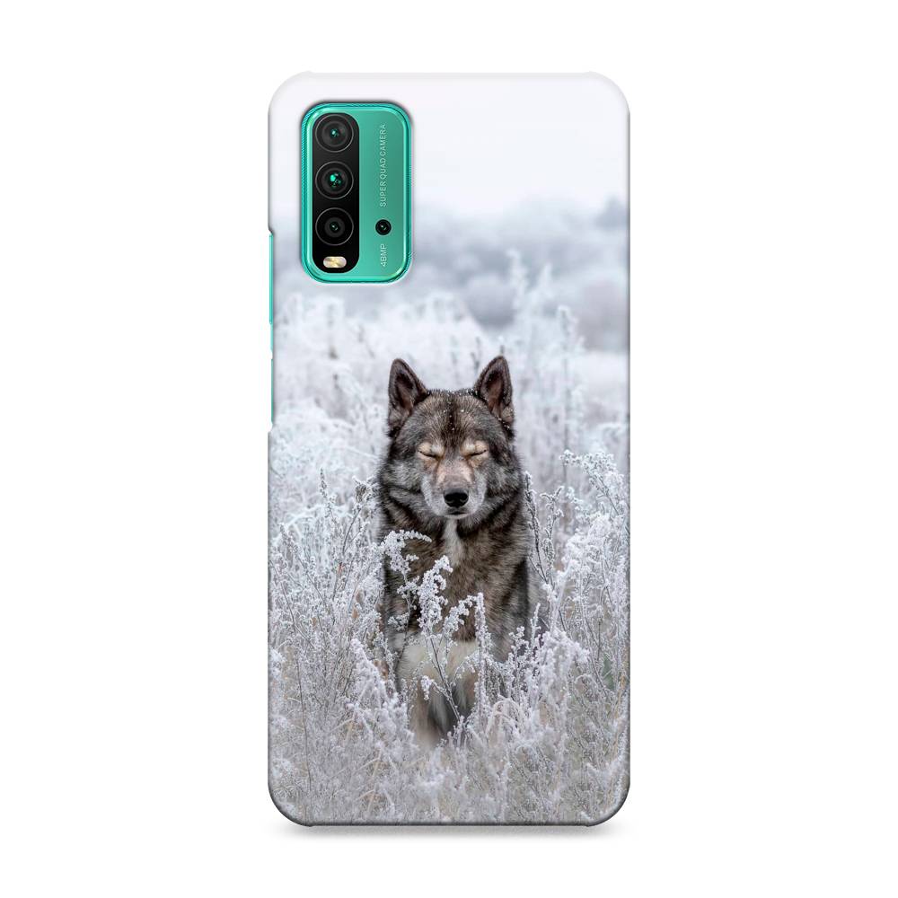 

Пластиковый чехол "Волк в поле" на Xiaomi Redmi 9T, 39820-1