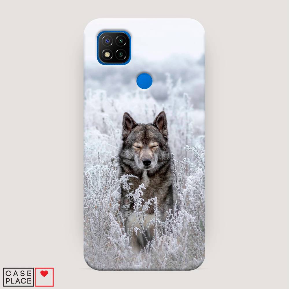 

Пластиковый чехол "Волк в поле" на Xiaomi Redmi 9C, 39020-1