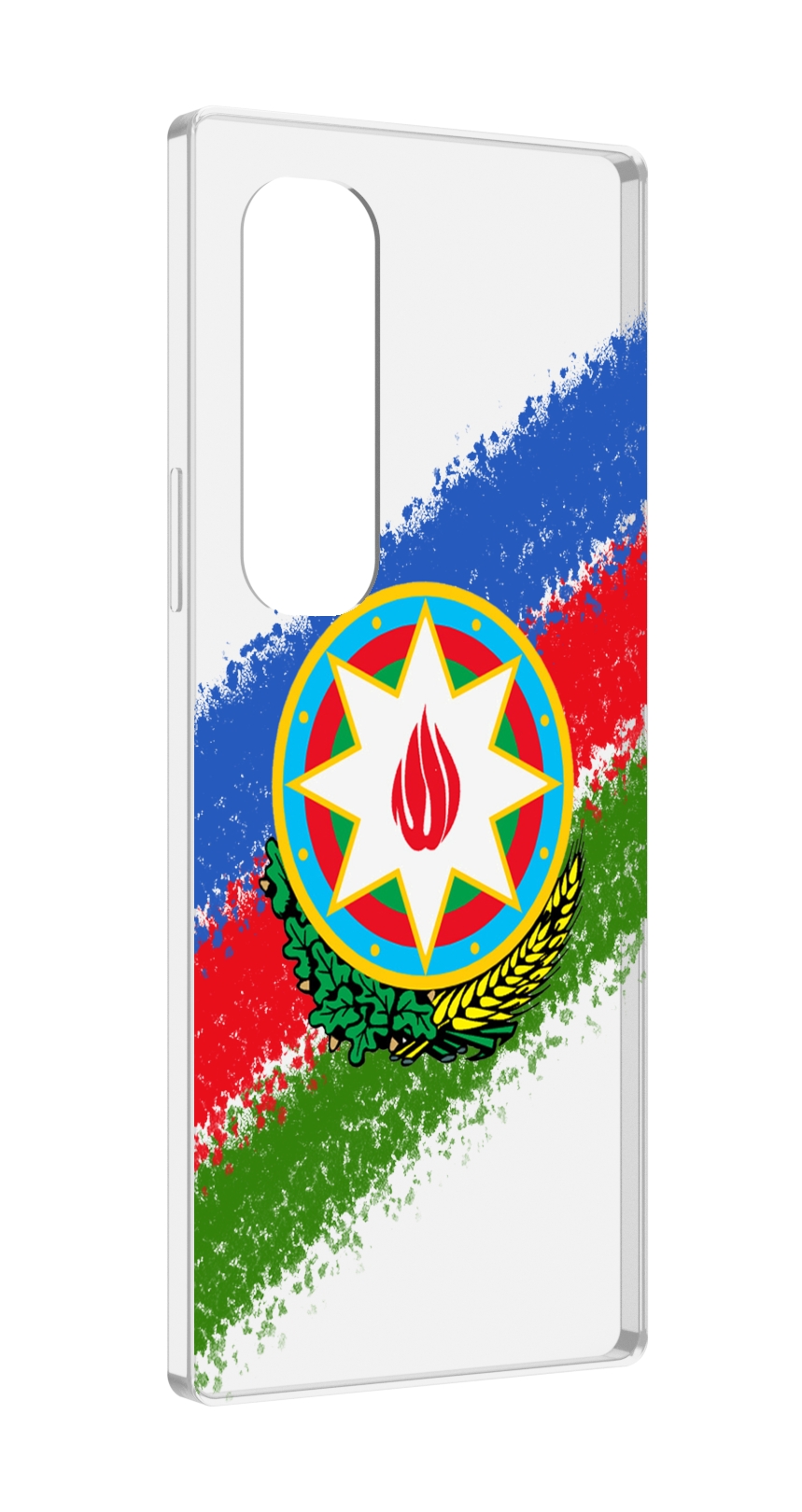 

Чехол MyPads герб флаг Азербайджана для Samsung Galaxy Z Fold 4 (SM-F936), Прозрачный, Tocco