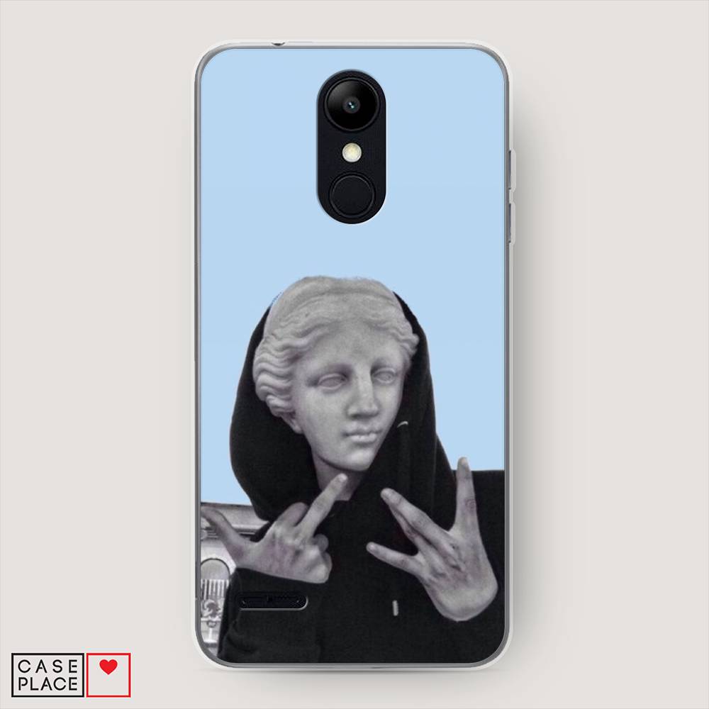 

Чехол Awog на LG K9 (K8 2018) "SWAG статуя", Голубой, 83750-9