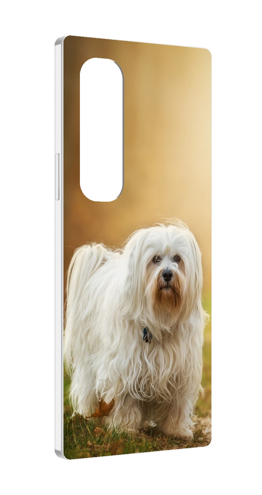 

Чехол MyPads гаванскии бишон для Samsung Galaxy Z Fold 4 (SM-F936), Прозрачный, Tocco