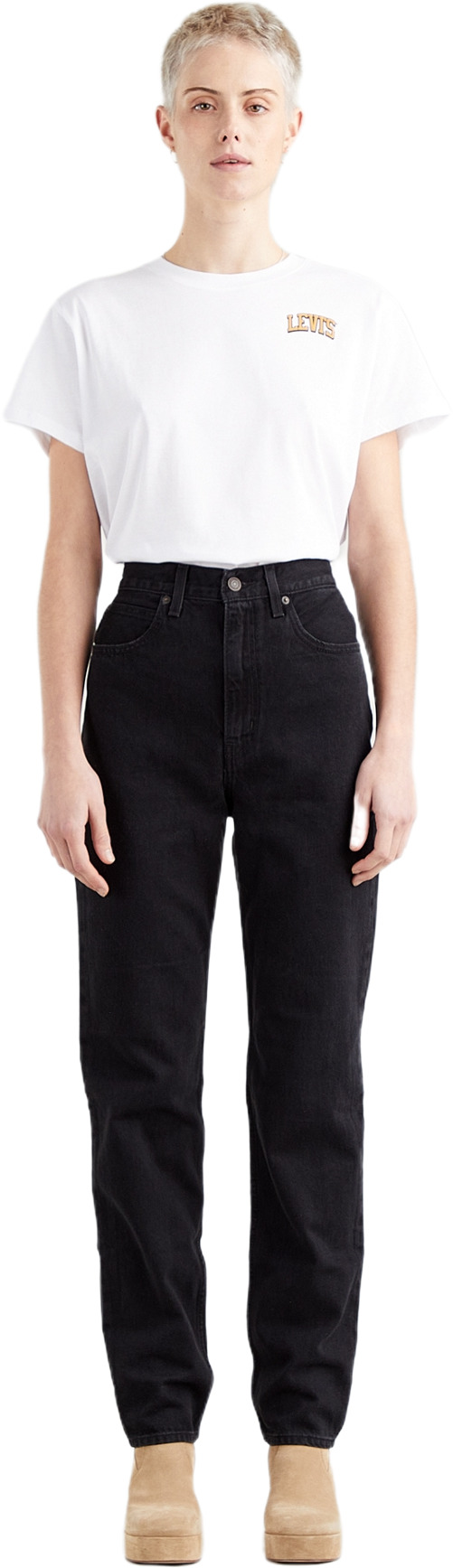 

Джинсы женские Levi's A0898-0007 черные 23/31, A0898-0007
