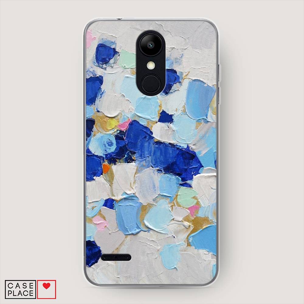 

Чехол Awog на LG K9 (K8 2018) "Холст сине-белый", Синий, 83750-10