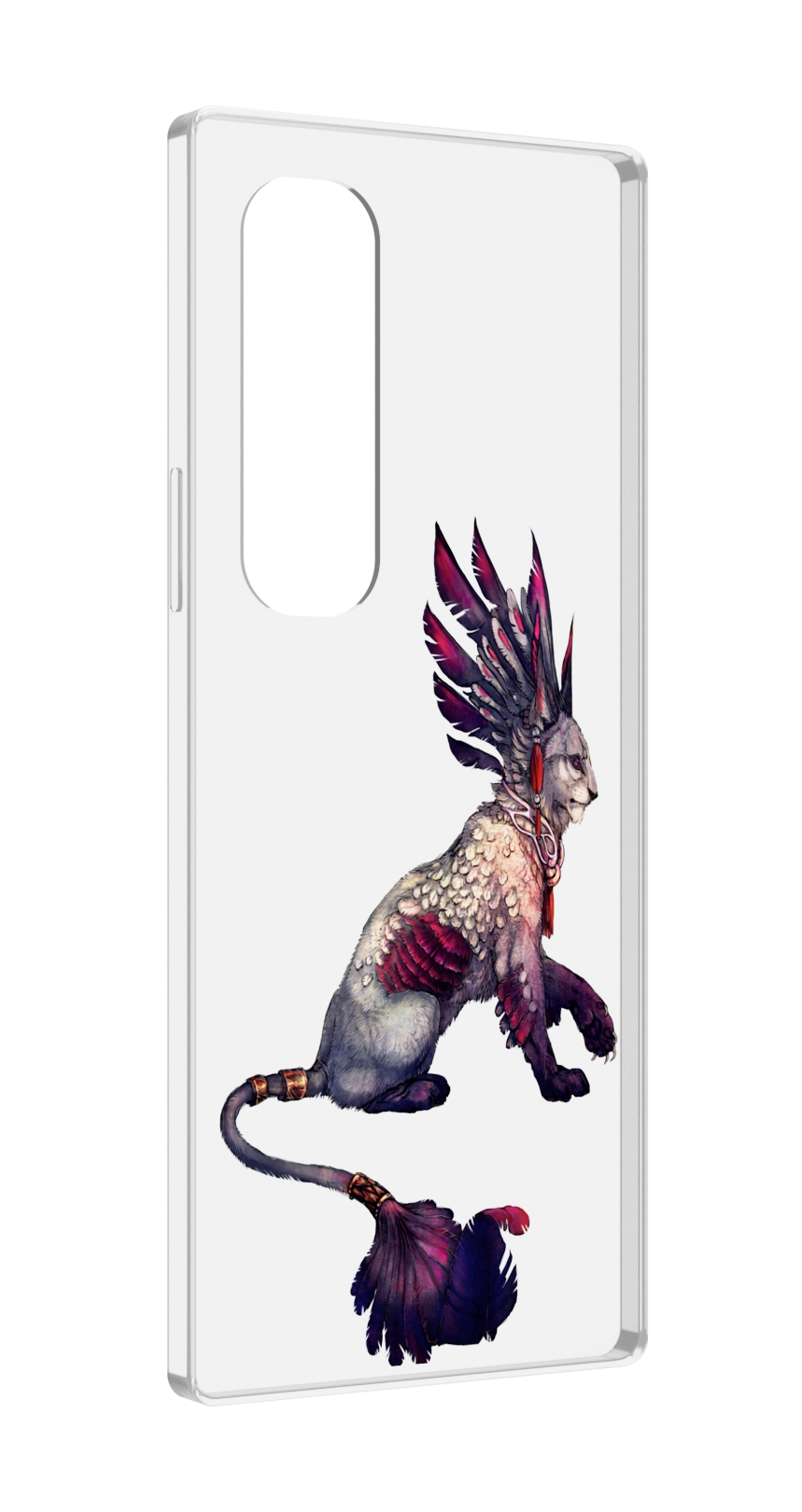 

Чехол MyPads волшебная-пума для Samsung Galaxy Z Fold 4 (SM-F936), Прозрачный, Tocco