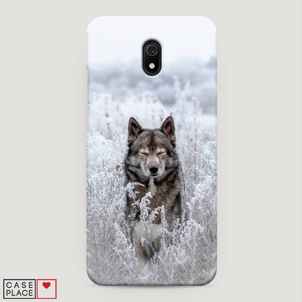 

Пластиковый чехол "Волк в поле" на Xiaomi Redmi 8A, 37220-1