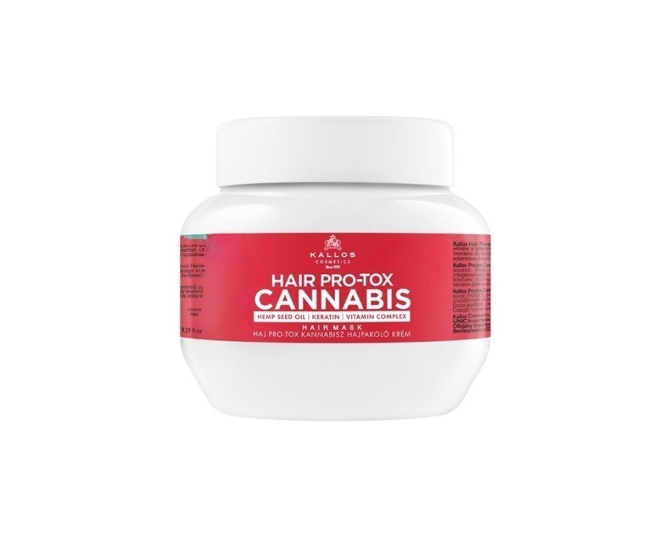 Маска для волос KALLOS Cosmetics HAIR PRO-TOX CANNABIS, 275 мл