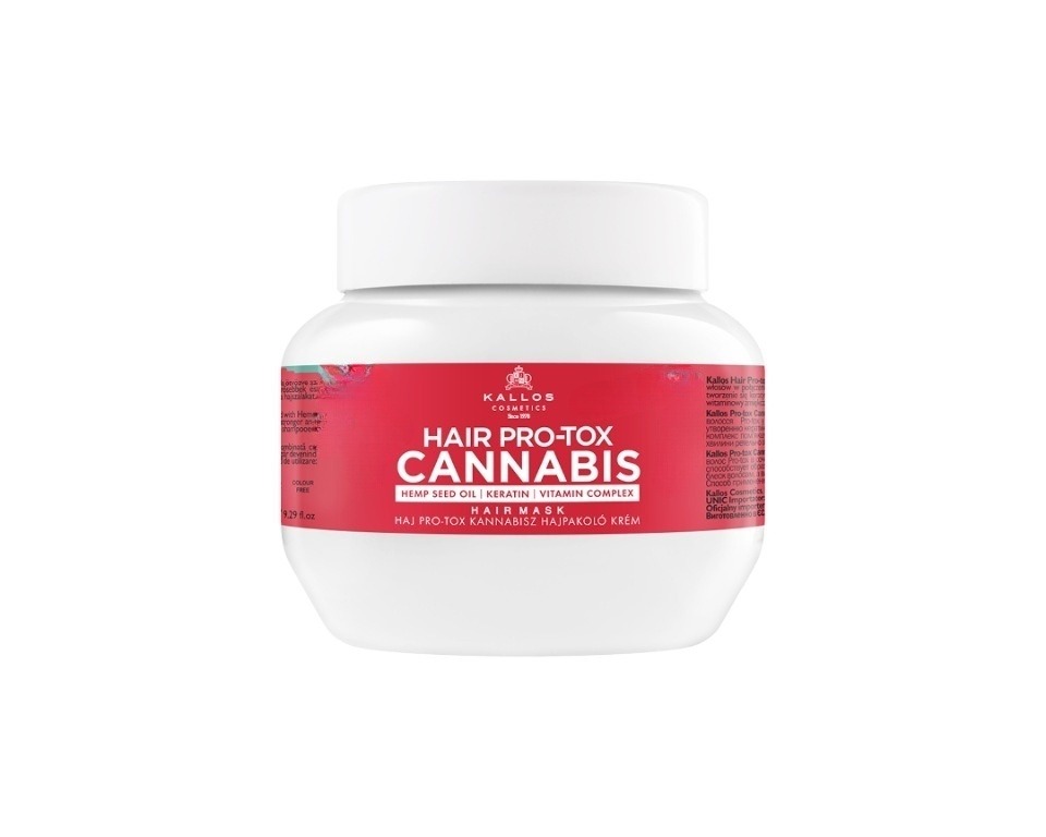 Маска для волос KALLOS Cosmetics HAIR PRO-TOX CANNABIS, 275 мл