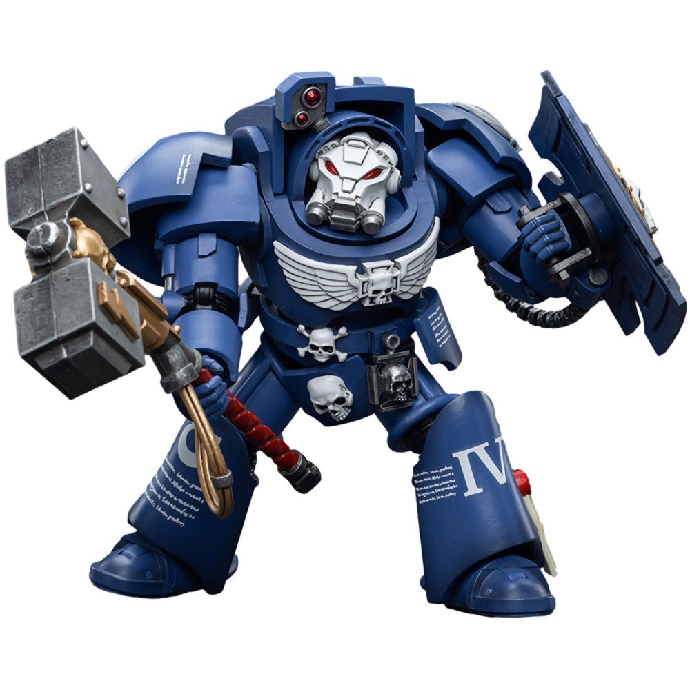 Фигурка JoyToy Warhammer 40K Ultramarines Terminators Brother Acastian 1:18 JT6687