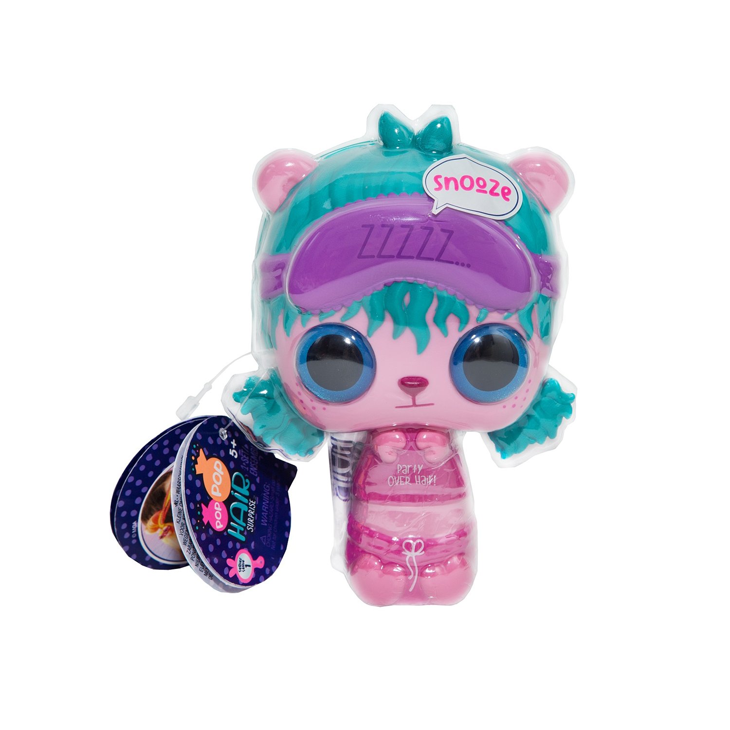 

MGA Entertainment Игрушка Pop Pop Hair Surprise Snooze 562665-Snooze