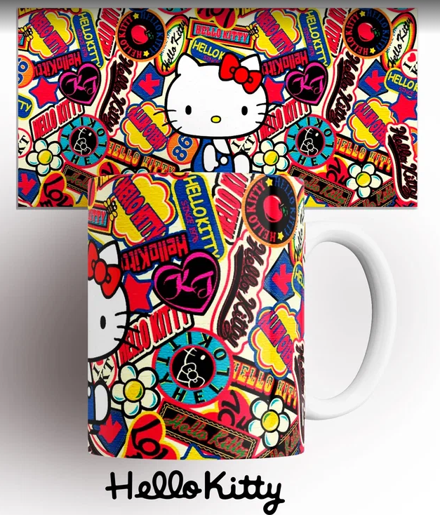 

Кружка детская с принтом Хэллоу китти hello kitty 330 мл, Кружка Хэллоу Китти/Hello Kitty/детская. 330 мл