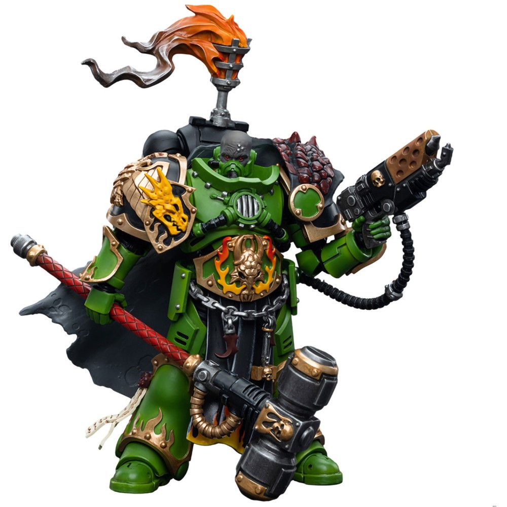 

Фигурка JOYTOY Warhammer 40K Salamanders Captain Adrax Agatone 1:18 JT6809