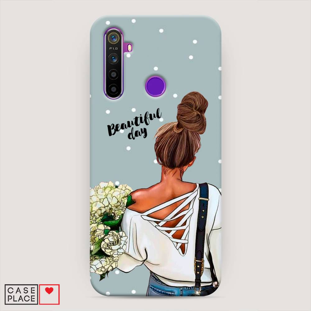 

Пластиковый чехол "Beautiful day" на Realme 5, 251520-5