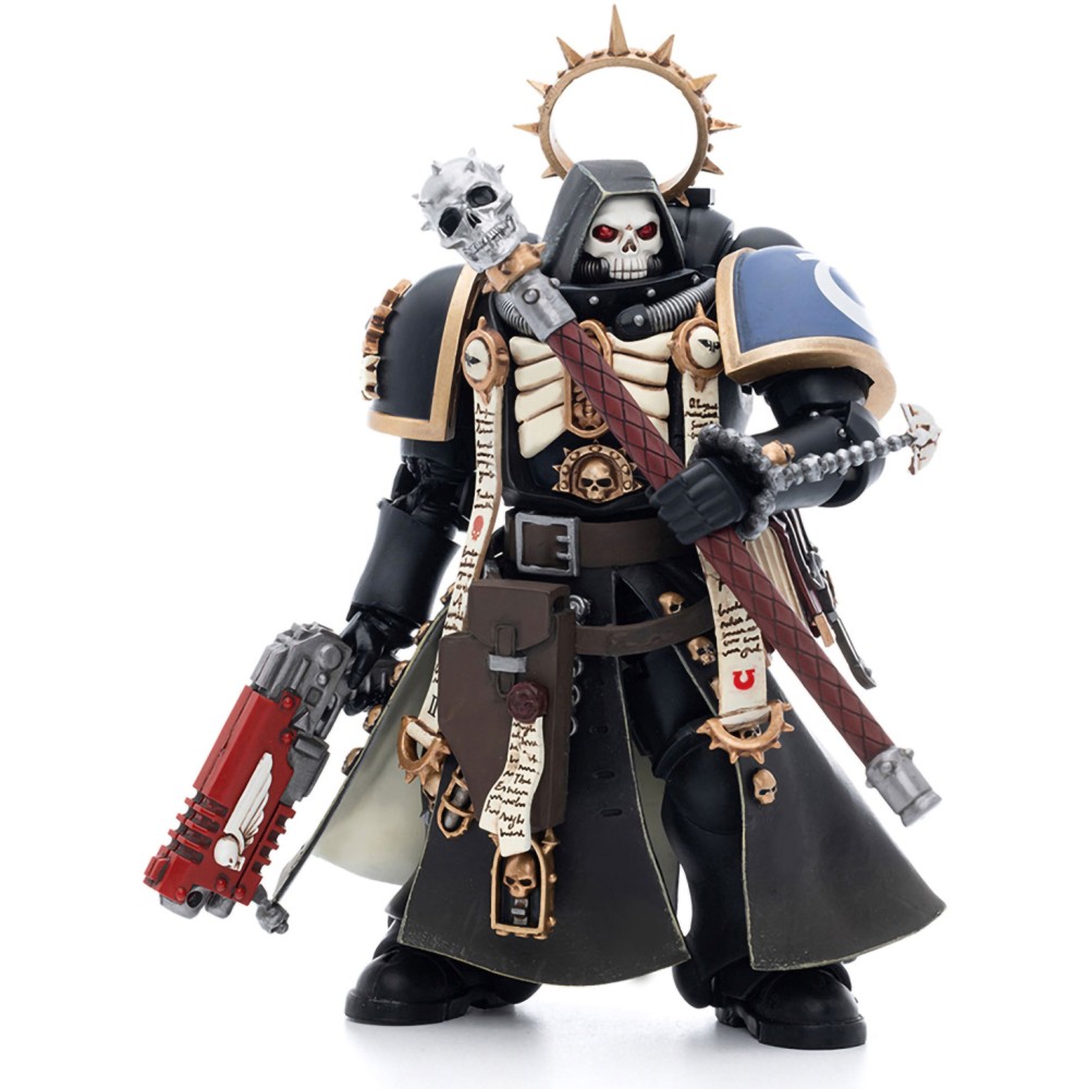 Фигурка JoyToy Warhammer 40K Ultramarines Primaris Chaplain Brother Varus 1:18 JT5567