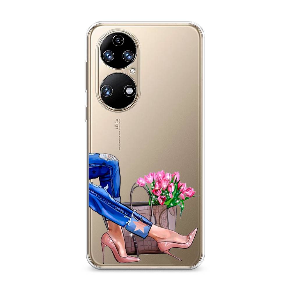 фото Чехол awog "каблучки" для huawei p50