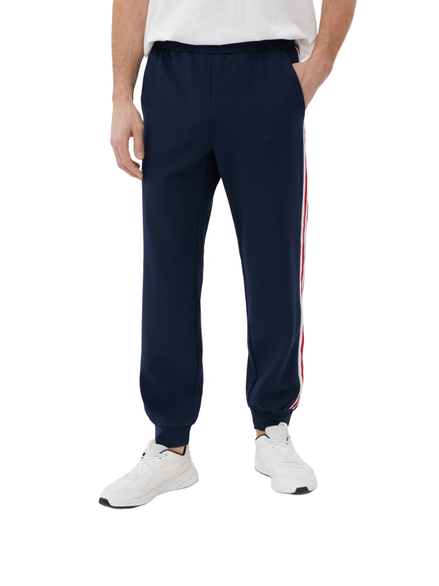 Спортивные брюки мужские Finn Flare FBC23064 синие 3XL