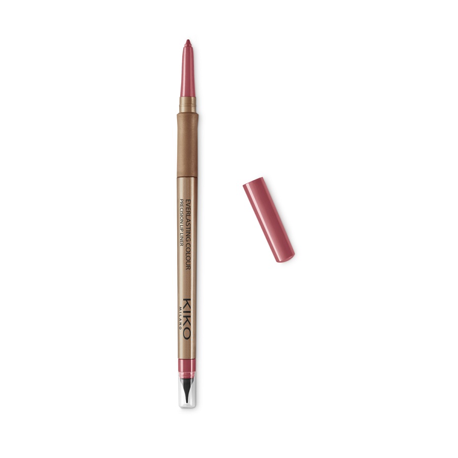 Карандаш для губ Kiko Milano New everlasting colour precision lip liner № 504 Dark Mauve Италия розовый