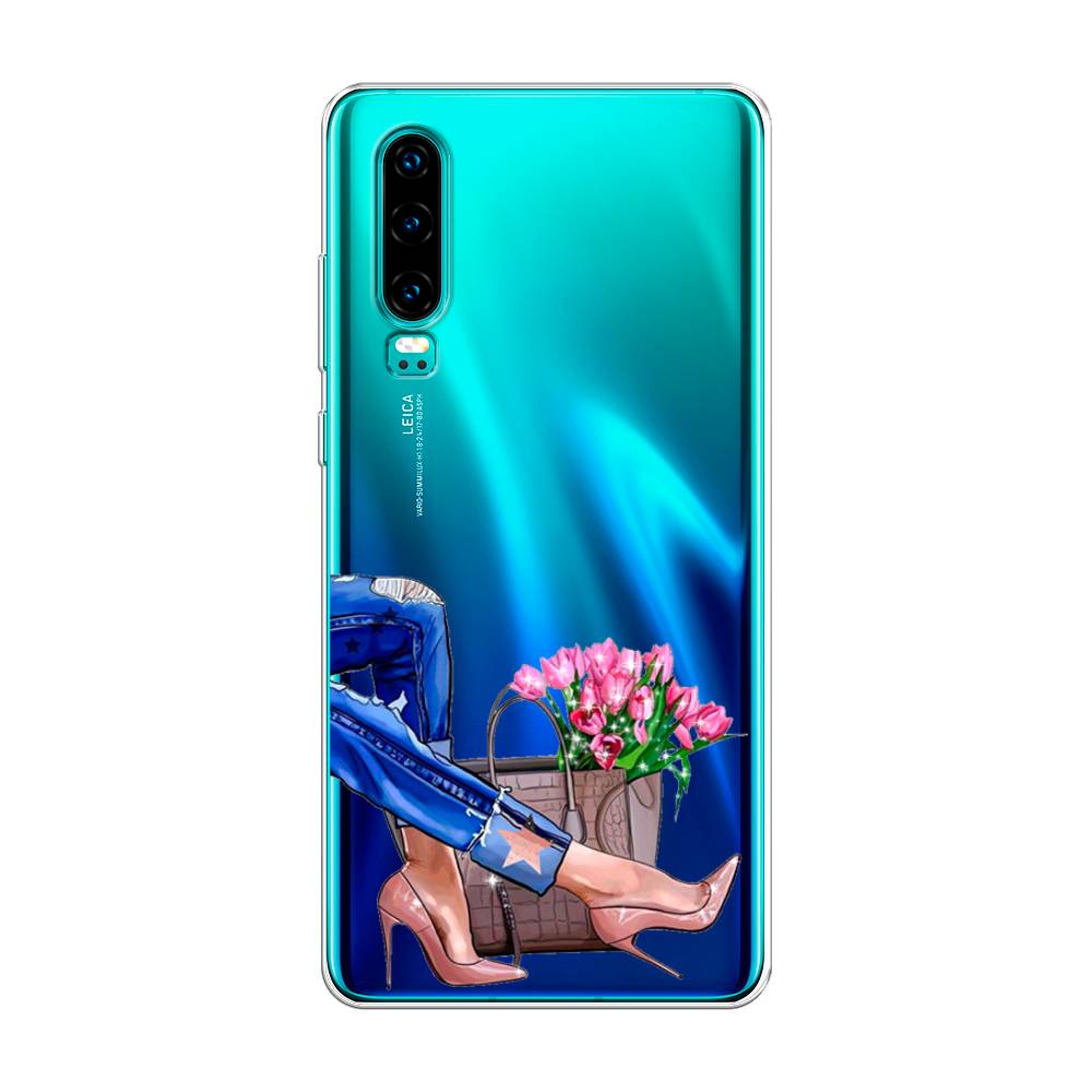

Чехол Awog на Huawei P30 "Каблучки", Голубой;коричневый;розовый, 68550-7