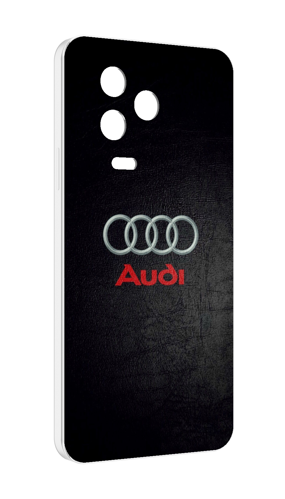 Чехол MyPads audi ауди 6 мужской для Infinix Note 12 2023 (X676C) противоударный
