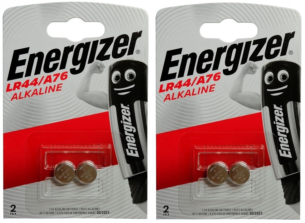 

Батарейка LR44 A76 4 шт (КОМПЛЕКТ) ENERGIZER E301536600-2, LR44 A76 4 шт