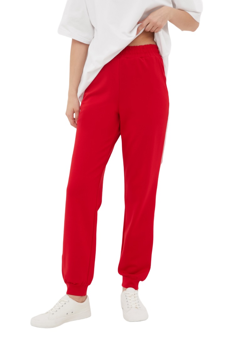 

Спортивные брюки женские Finn Flare FBC13059 красные 2XL, FBC13059