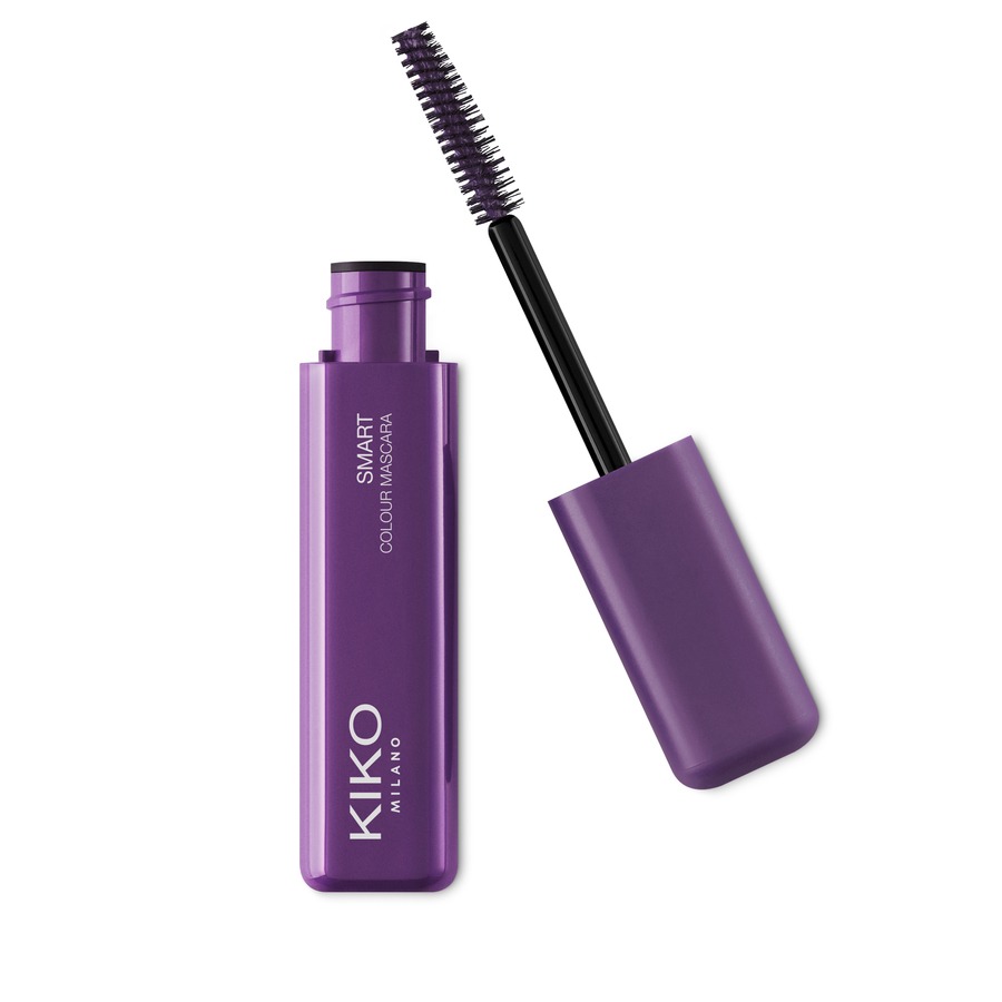 Тушь для ресниц Kiko Milano Smart colour mascara № 01 Metallic Purple