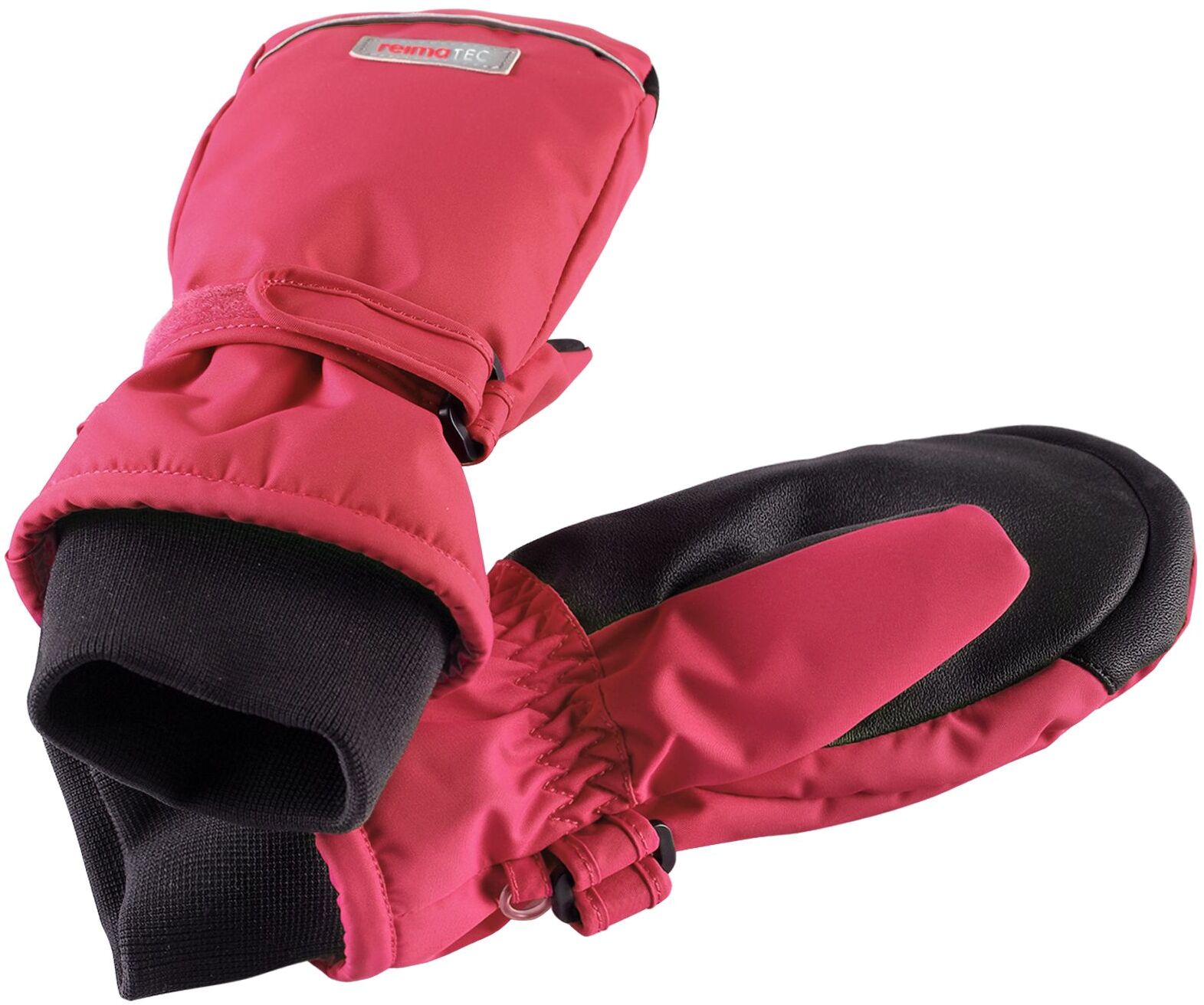 

Варежки Reima Reimatec mittens 527294-3360, красный, 8, Красный;черный, 527294-3360