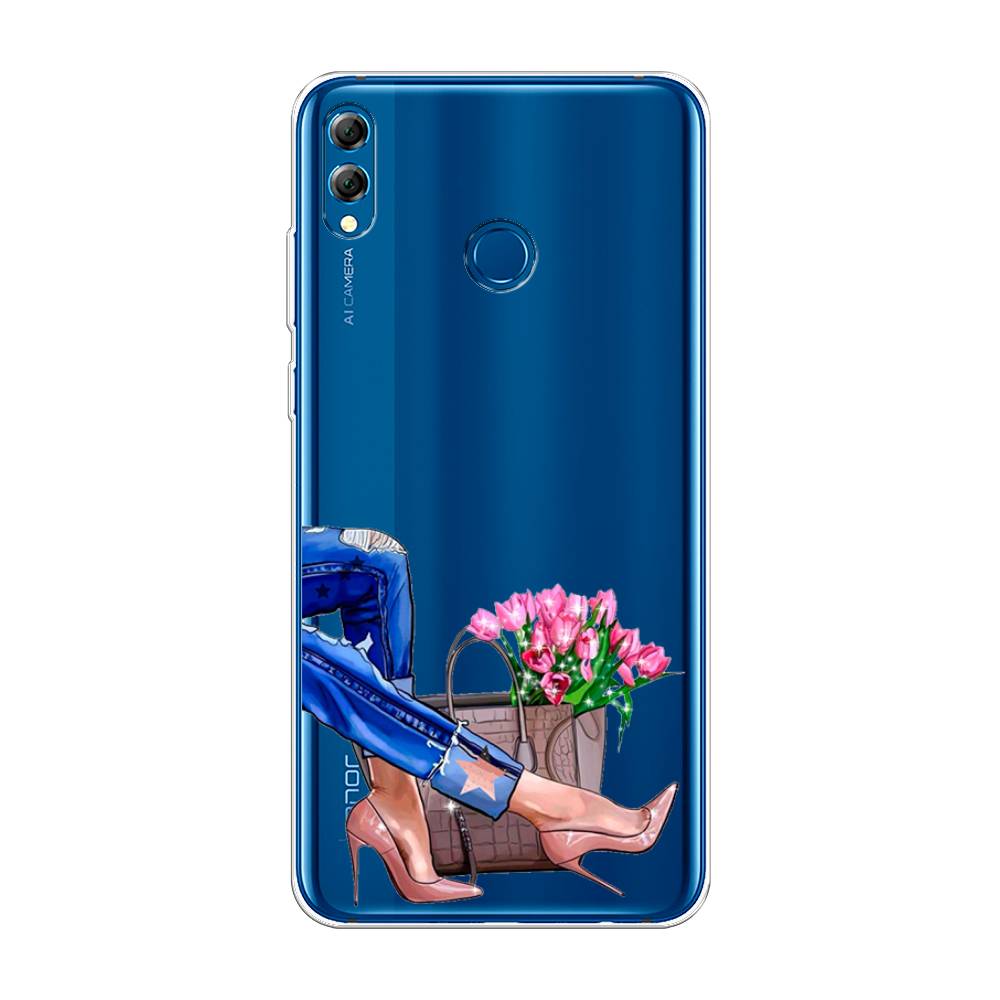

Чехол Awog на Honor 8X Max "Каблучки", Голубой;коричневый;розовый, 66550-7