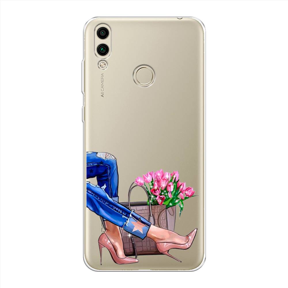 

Чехол Awog на Honor 8C "Каблучки", Голубой;коричневый;розовый, 67150-7