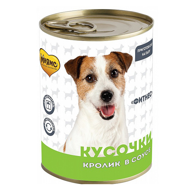 

Консервы для собак Мнямс с кроликом, 400 г