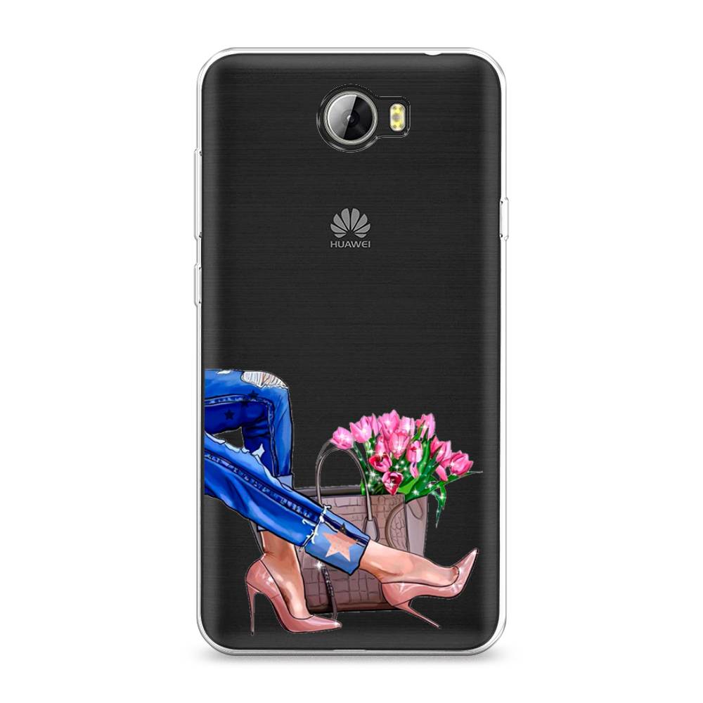 

Чехол Awog на Honor 5A "Каблучки", Голубой;коричневый;розовый, 60350-7
