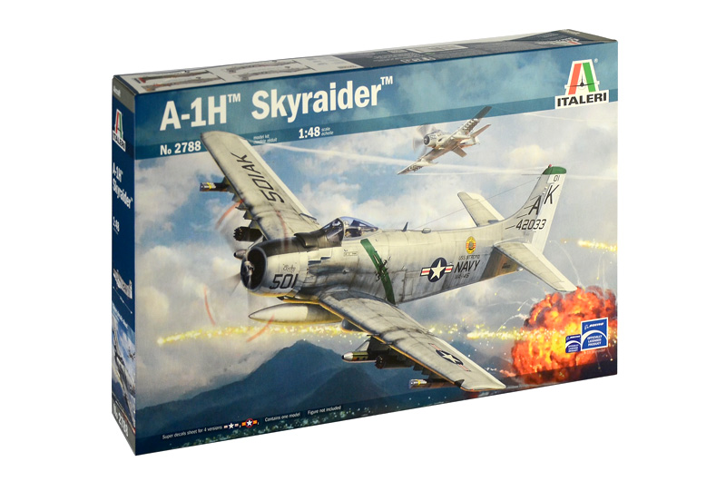 фото Сборная модель italeri 1/48 a-1h skyraider 2788