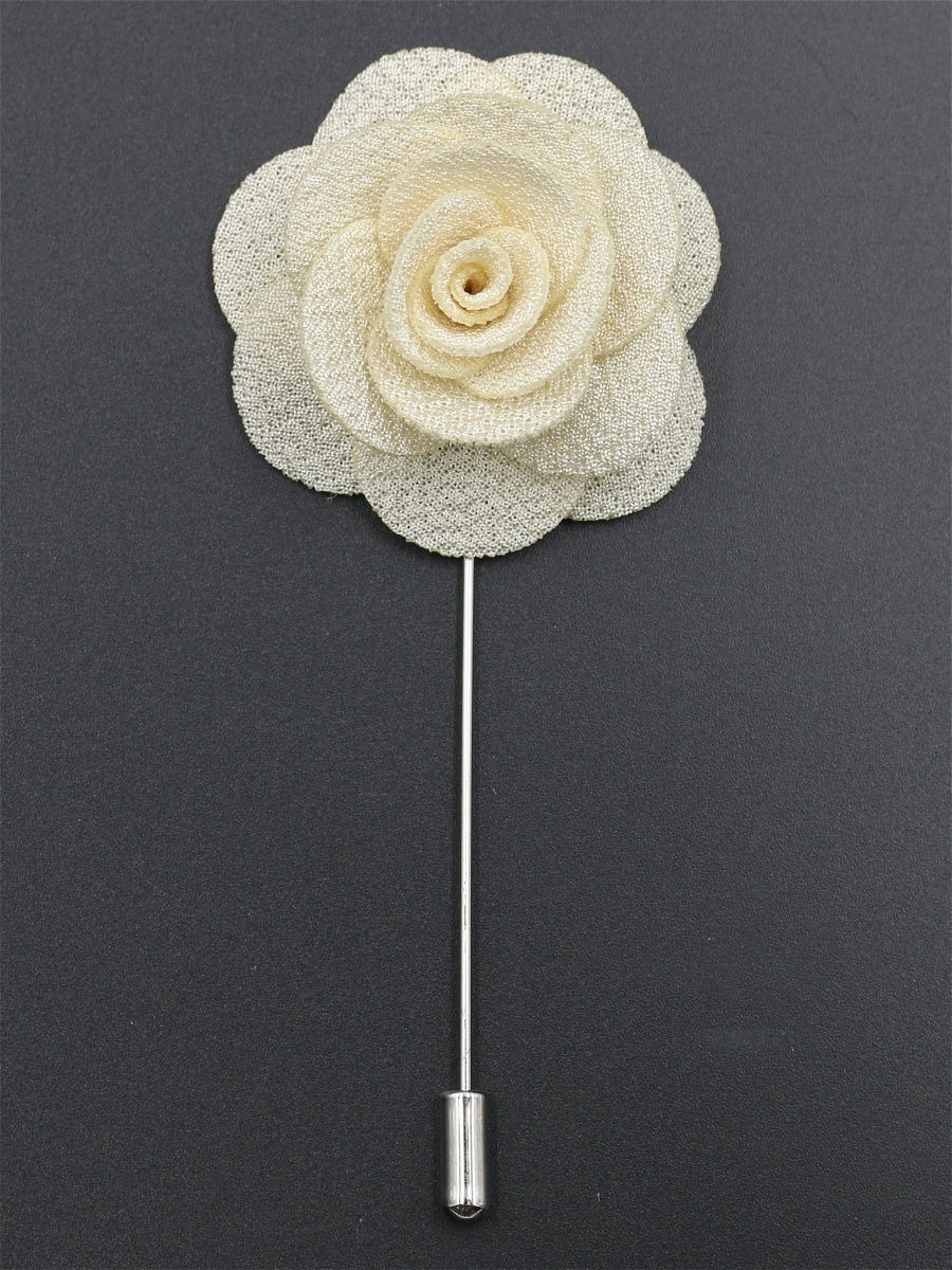 

Брошь из бижутерного сплава GENTLETEAM Boutonniere-1, текстиль, Boutonniere-1