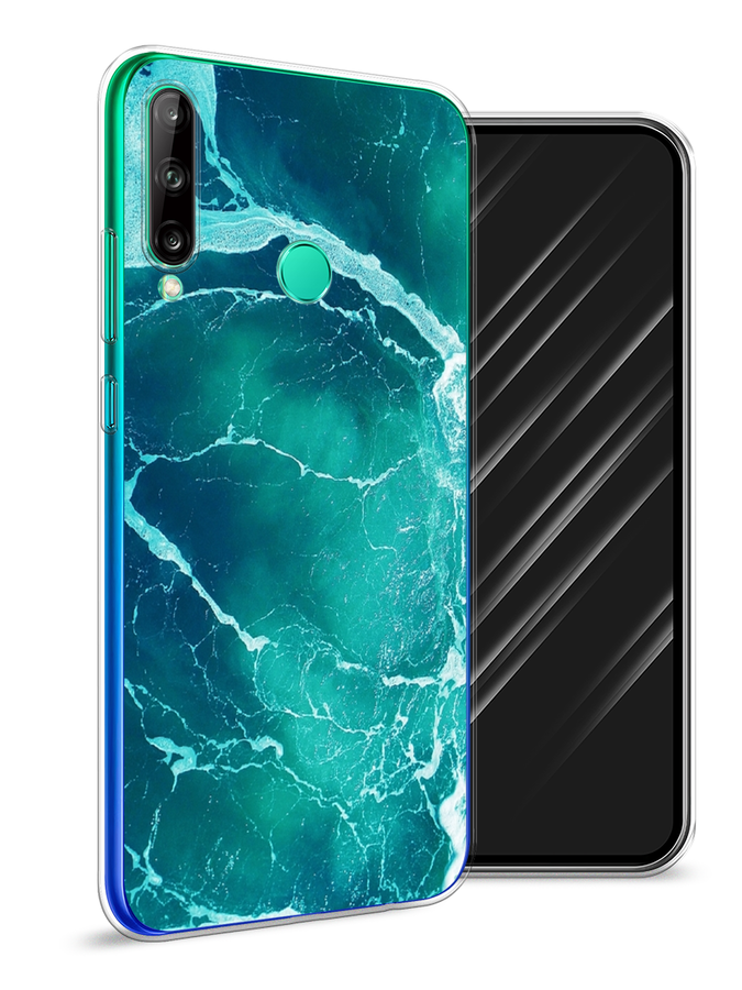 

Чехол Awog на Huawei P40 lite E "Изумрудный океан", Голубой;синий, 612450-4