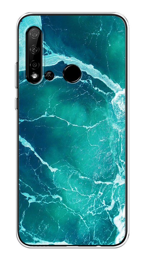 

Чехол Awog на Huawei P20 lite 2019 "Изумрудный океан", Голубой;синий, 69750-4