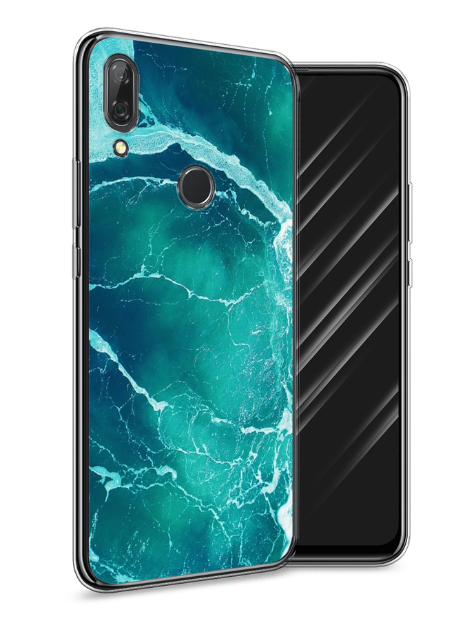 

Чехол Awog на Huawei P Smart Z "Изумрудный океан", Голубой;синий, 69450-4