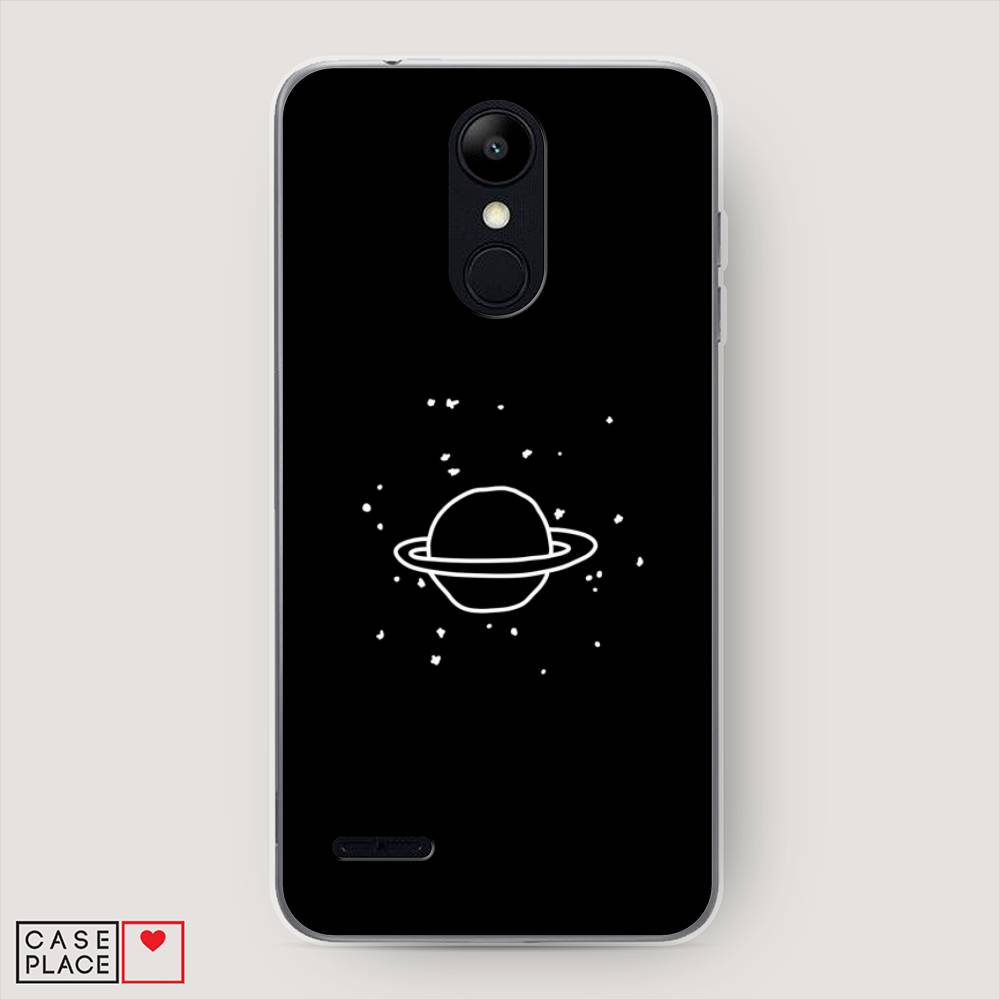 

Чехол Awog на LG K9 (K8 2018) "Дудл Юпитера", Белый;черный, 83750-4