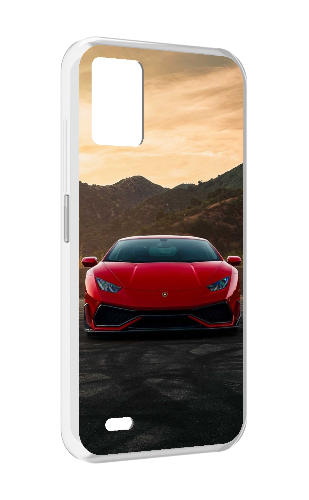 

Чехол MyPads lamborghini 1 мужской для UMIDIGI Bison 1, Прозрачный, Tocco