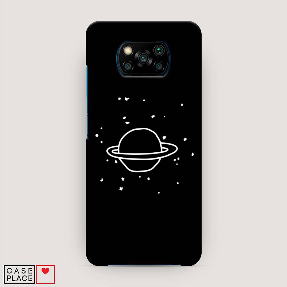 

Пластиковый чехол "Дудл Юпитера" на Xiaomi Poco X3 NFC, 39220-3