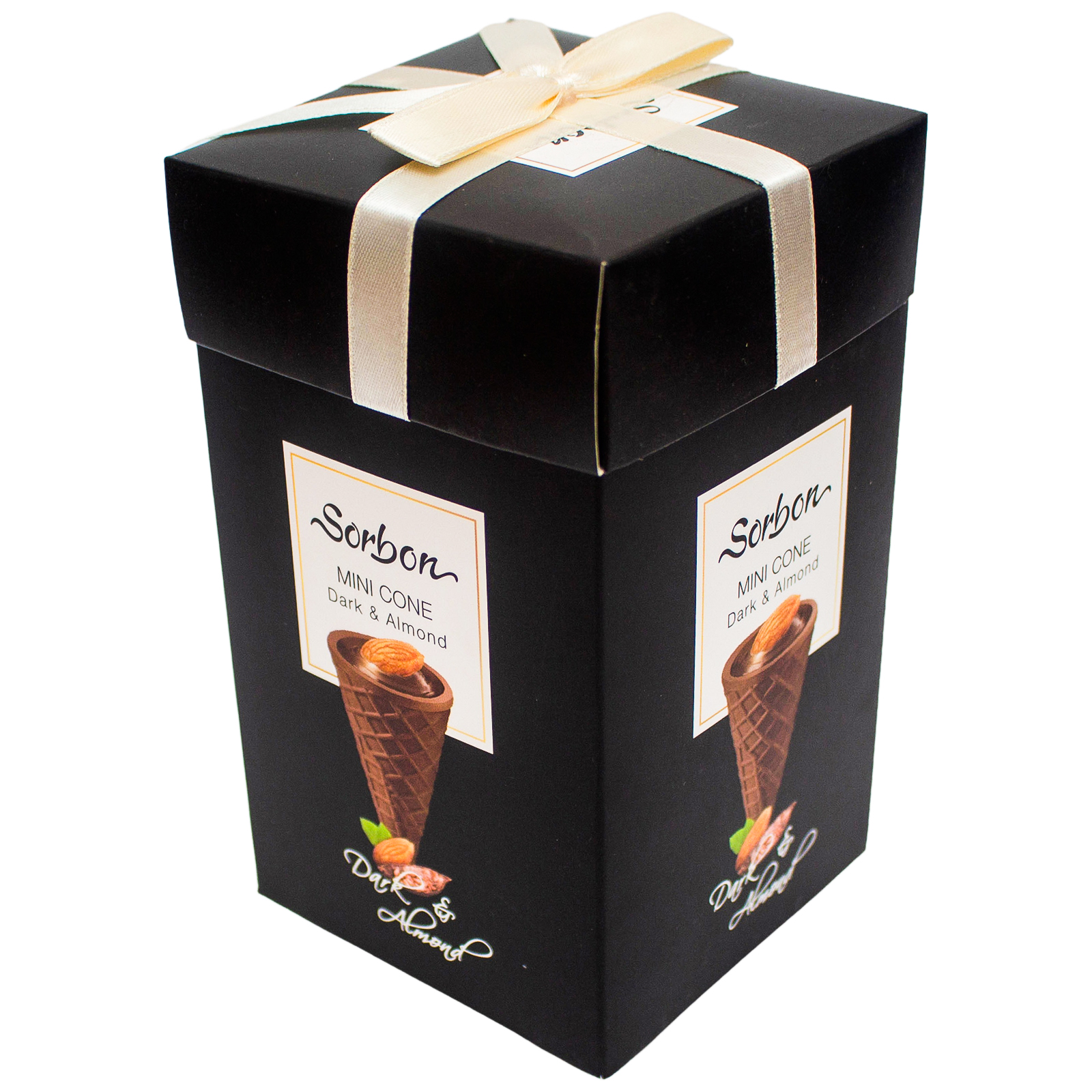 

Мини-рожок Sorbon Dark Almond и воздушные зерна 200 г