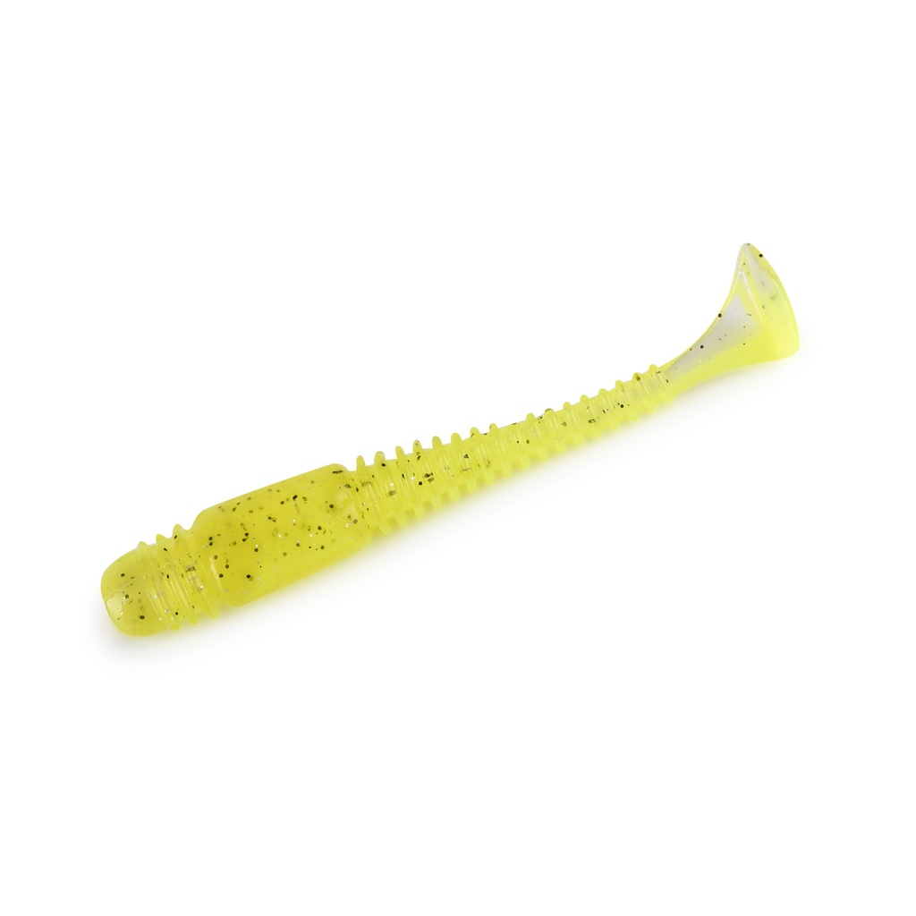 

Силиконовая приманка Rigger 88 мм, chartreuse, 5 шт., Зеленый;желтый;черный