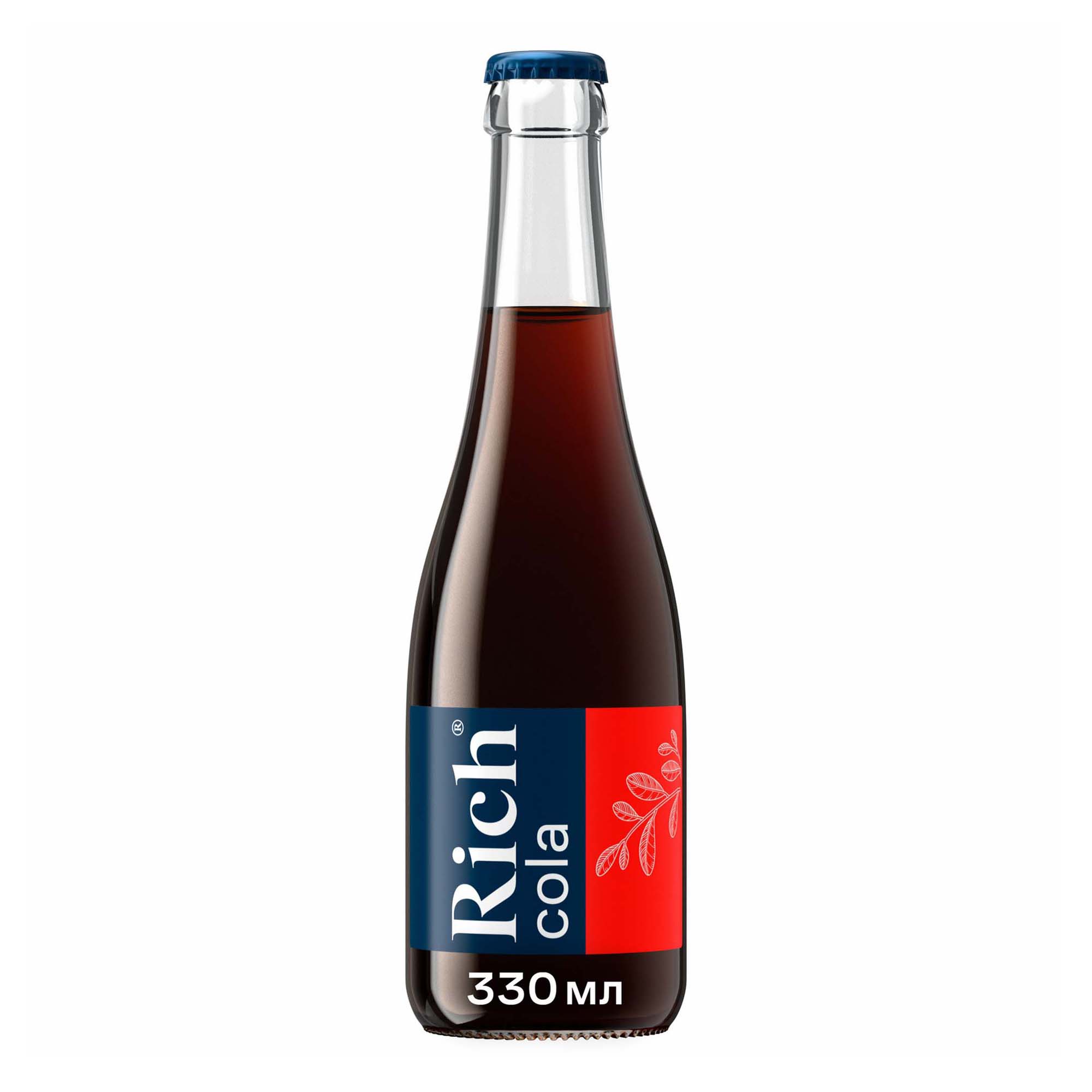 Газированный напиток Rich Cola 0,33 л