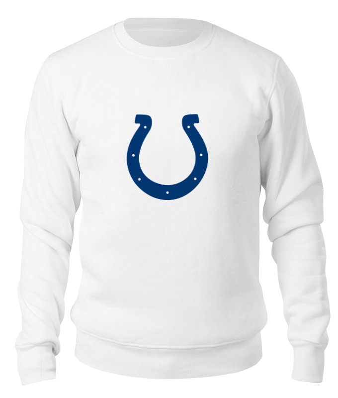 

Свитшот унисекс Printio Indianapolis colts белый XS, Indianapolis colts