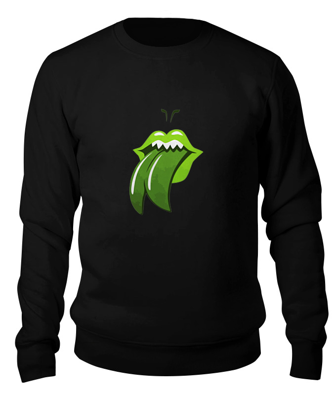 

Свитшот унисекс Printio Voldemort x rolling stones черный XS, Voldemort x rolling stones