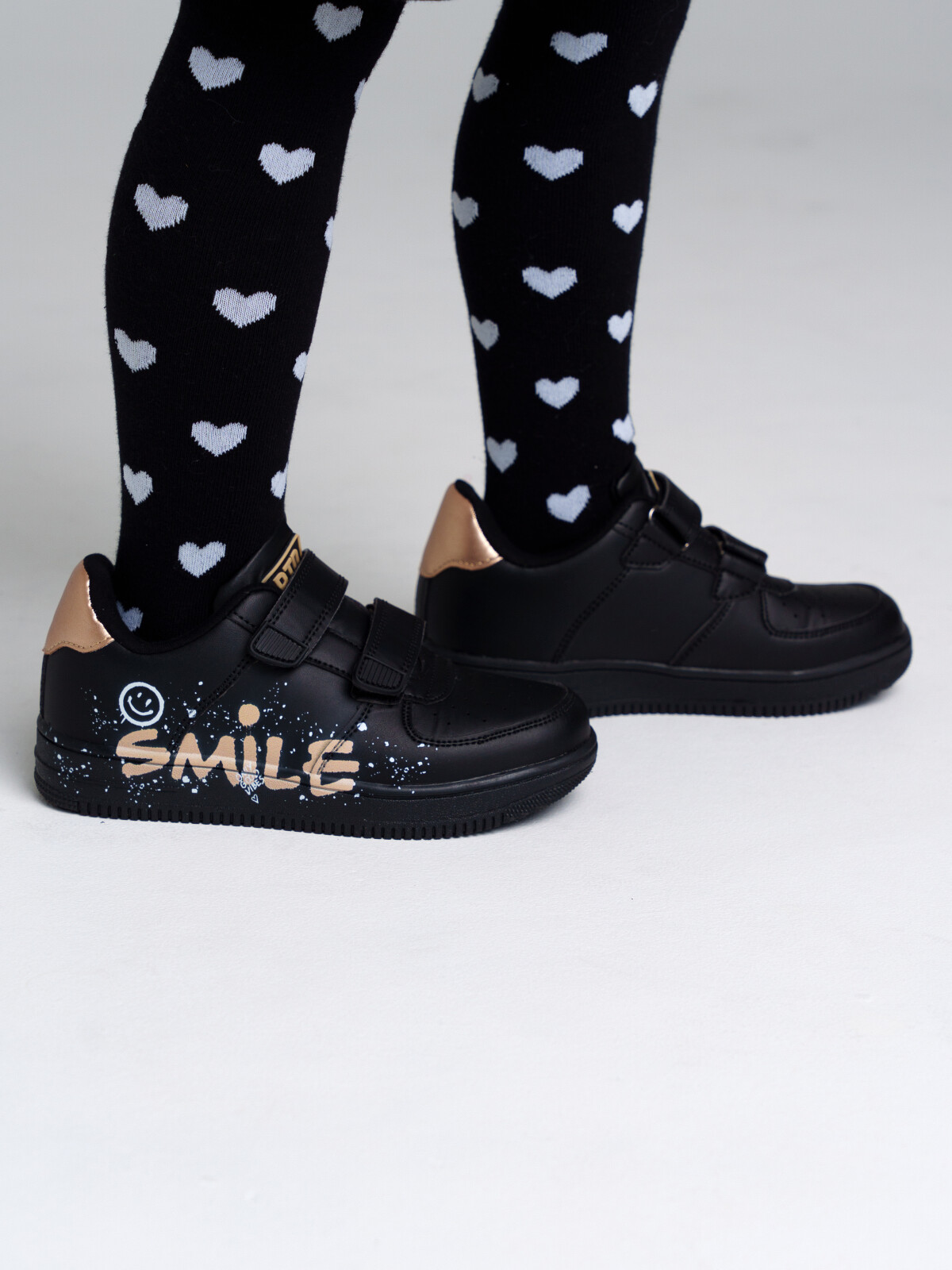 Кроссовки для девочек PlayToday, черный,светло-коричневый, 30