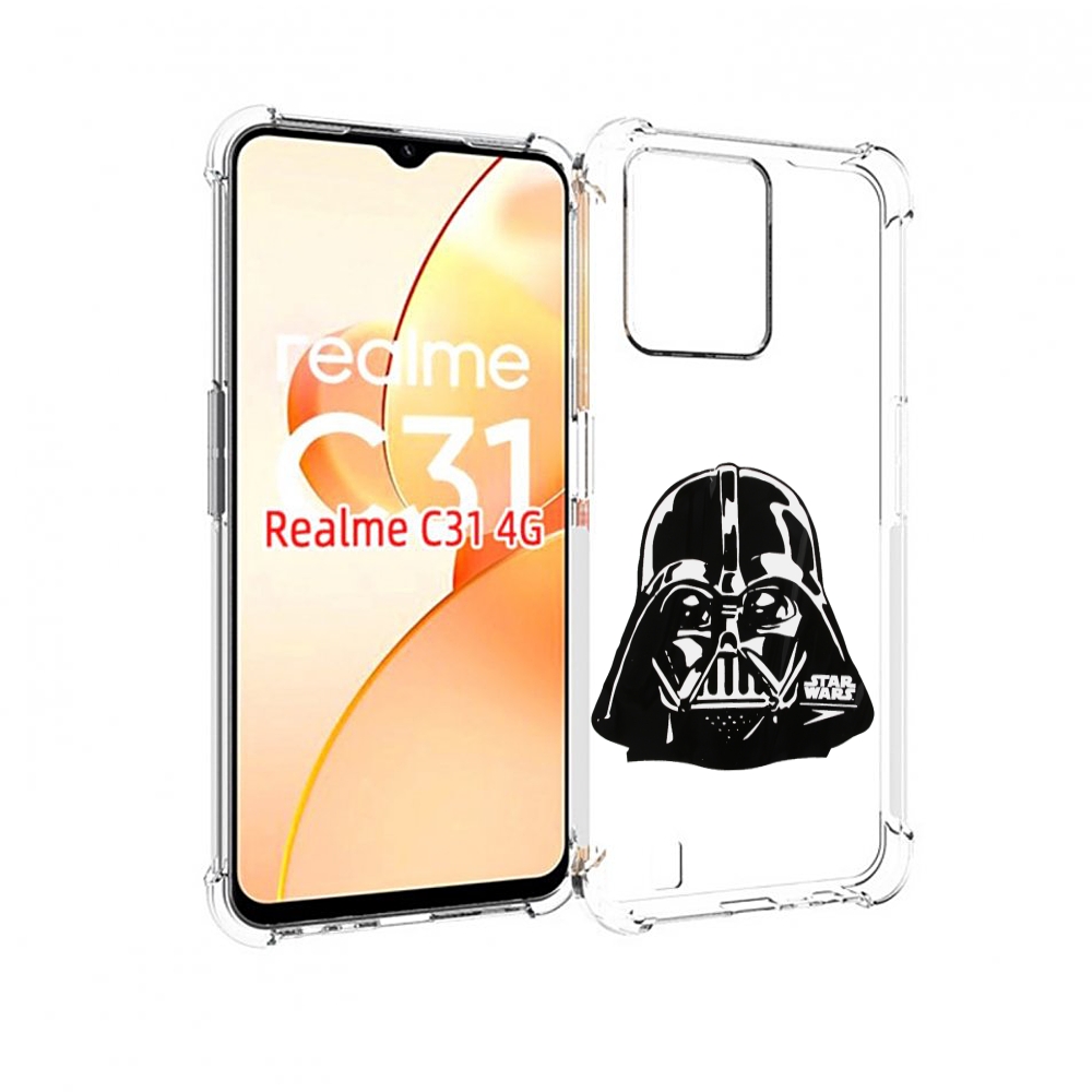 

Чехол MyPads Звездные-войны для OPPO Realme C31, Прозрачный, Tocco