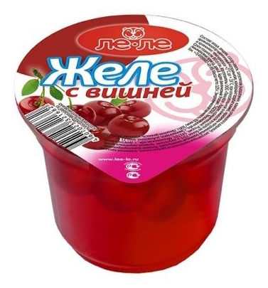 

Десерт-желе Лео-Ле вишня 125 г